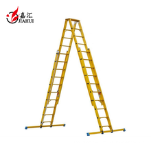 Fiberglass extension insulated ladder FRP step ladder